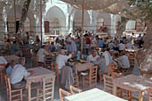Urfa, Gumruk Inn within the bazaar, one of the few which preserves its authentic values.
